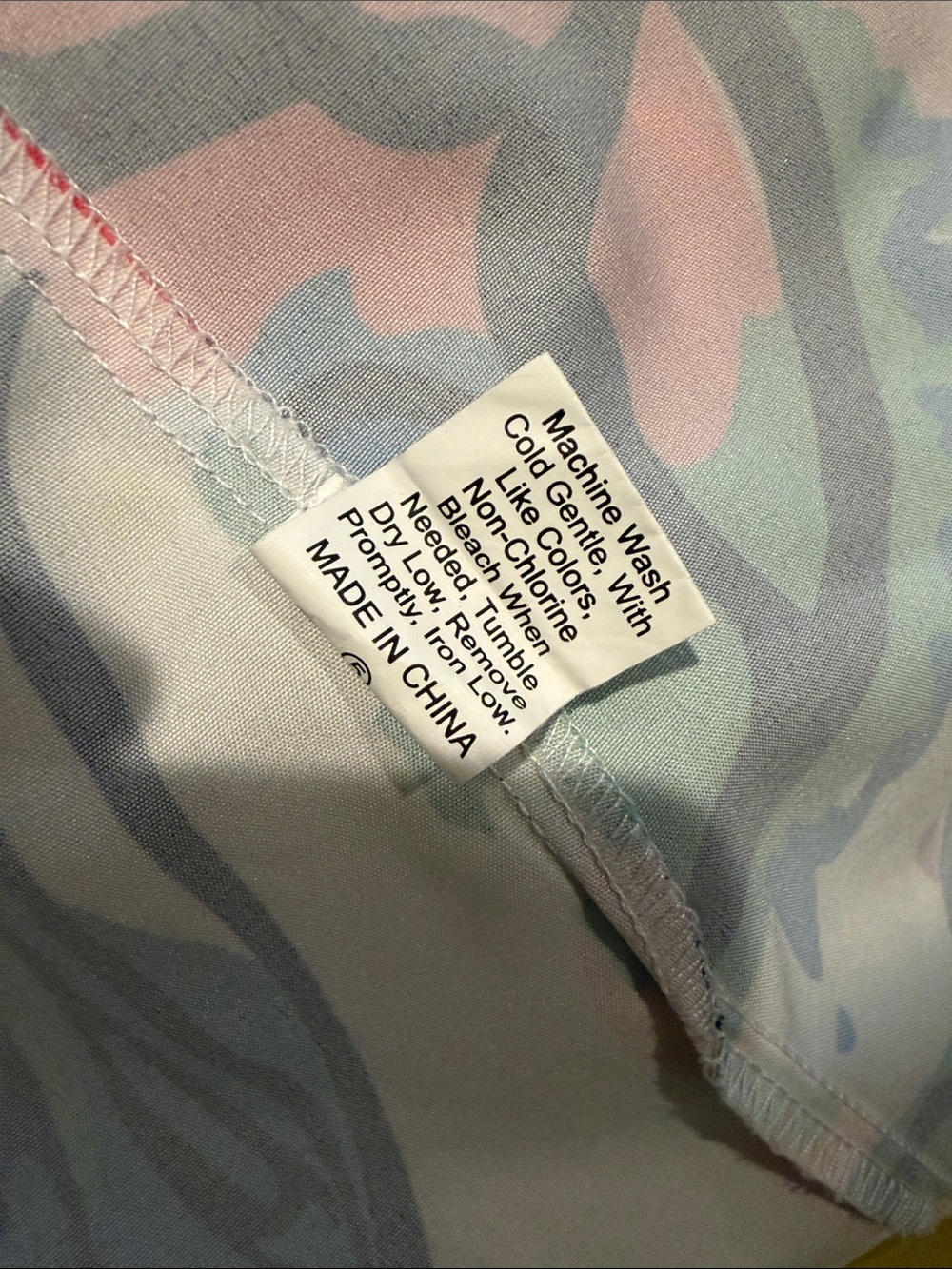 Multicolor Abstract Print Button-Front Jacket - Picture 12 of 12
